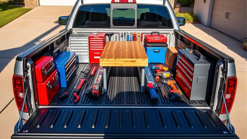 select appropriate truck storage