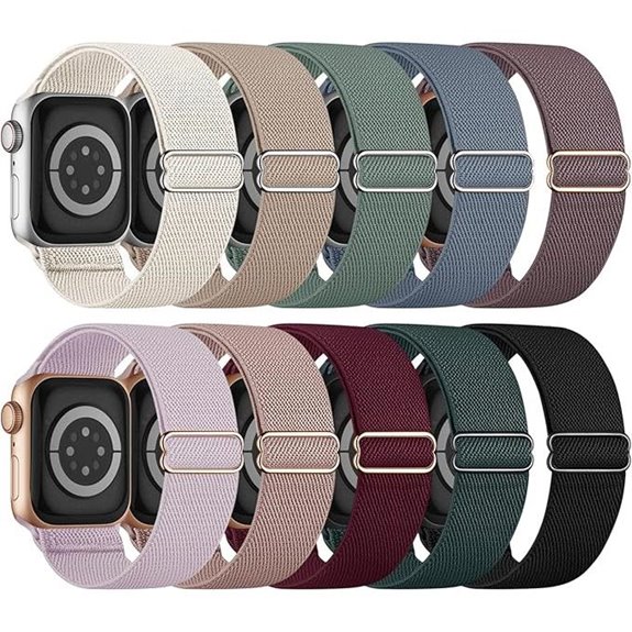 10 Pack Elastic Sport Bands for Apple Watch