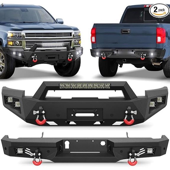 Chevy Silverado 1500 Bumper Kit with Lights and Winch