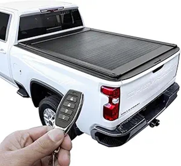 Syneticusa ER Power Retract Tonneau Cover for Silverado