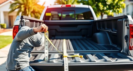 simple truck bed measurement