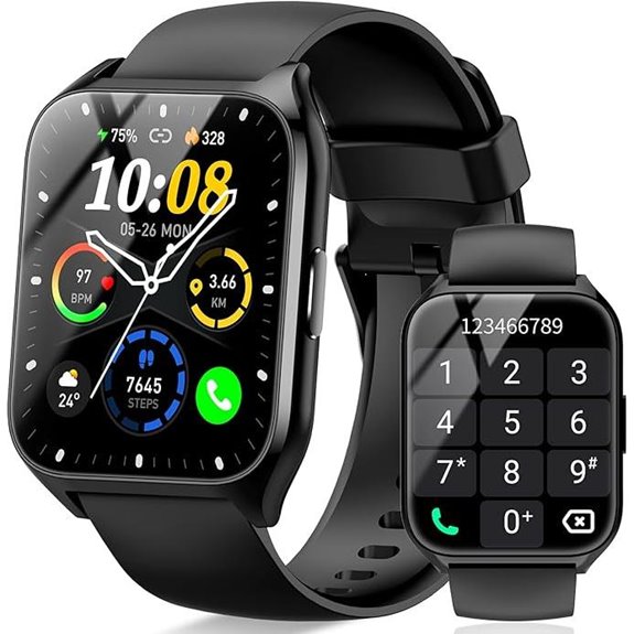 smartwatch with fitness features