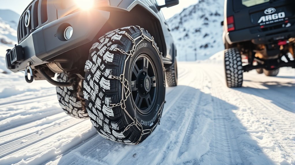 snow chains outperform alternatives
