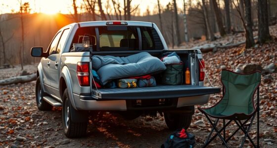 solo truck camping safety