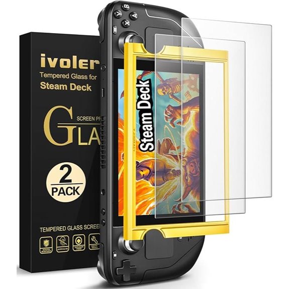 ivoler 2-Pack Anti-Glare Screen Protector for Steam Deck