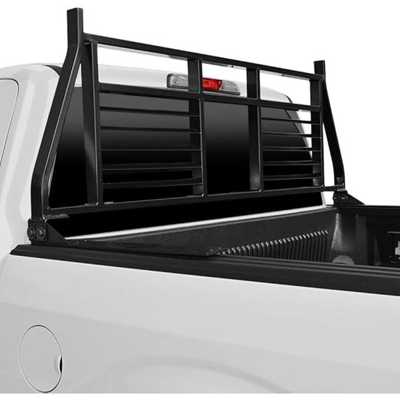 Steelcraft 90001 Headache Rack Black Headache Rack