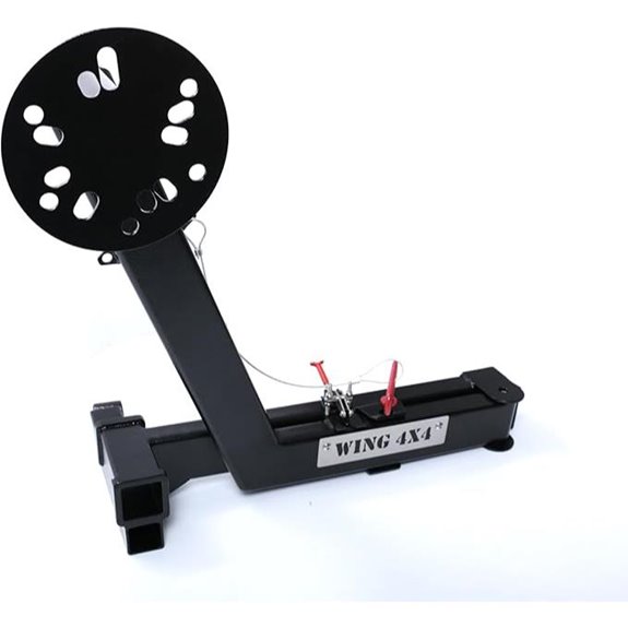 Wing 4x4 Hitch Mount Spare Tire Carrier for SUVs