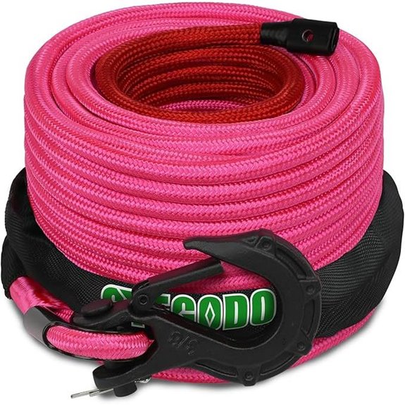 Synthetic Winch Rope 3/8