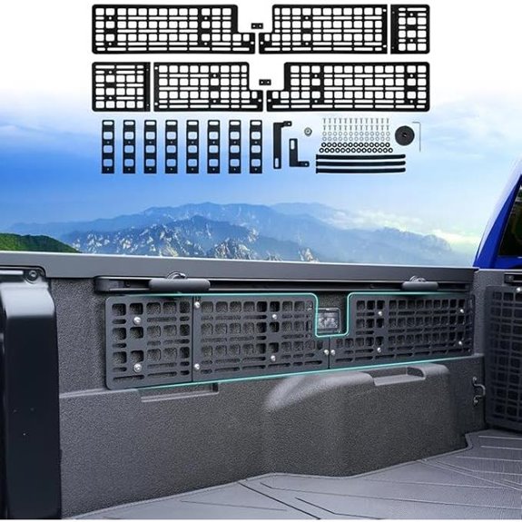 Toyota Tacoma Side Molle Panel Rack System