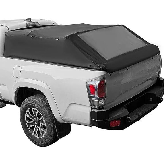 JOYTUTUS Truck Bed Soft Topper for Tacoma 2005-2023