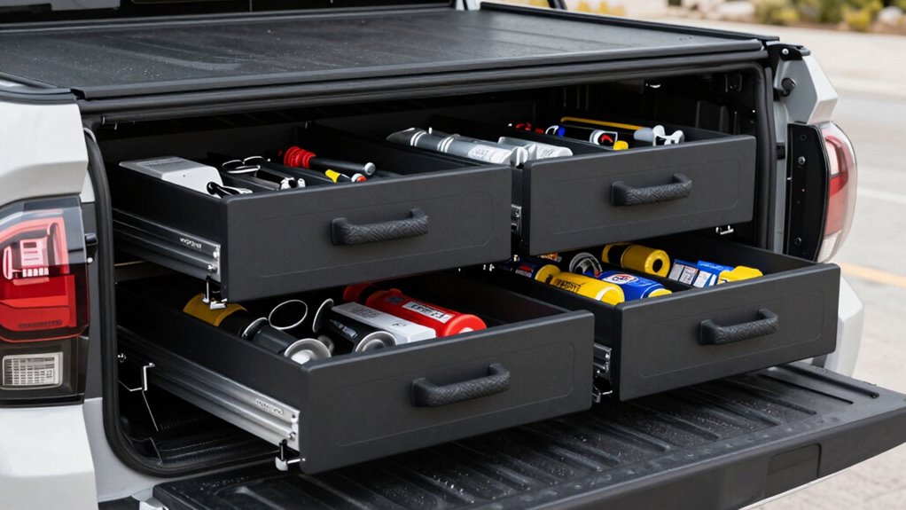 tacoma truck bed storage