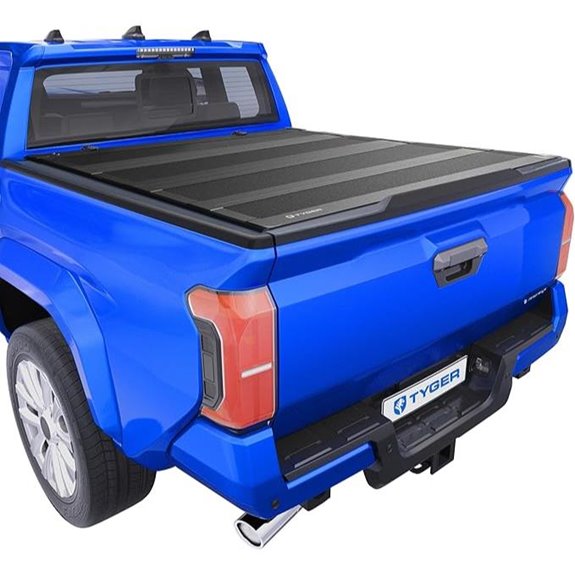 Tyger Auto T4 Hard Alloy Truck Bed Cover for Tacoma
