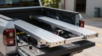 top aluminum truck slides