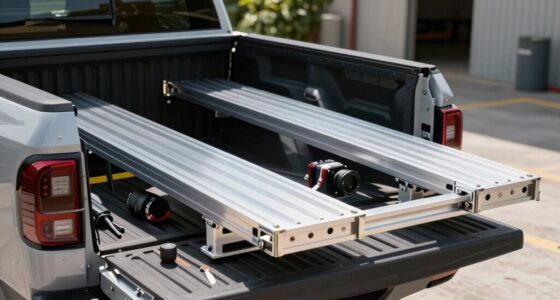 top aluminum truck slides
