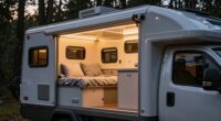 top camper shells with lighting