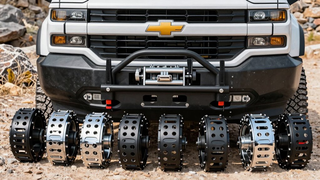 top chevy silverado winch bumpers