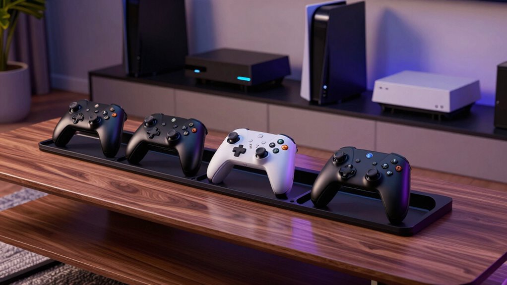 top console charging stations