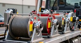 top hydraulic tow winches