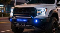top pickup bumpers with leds