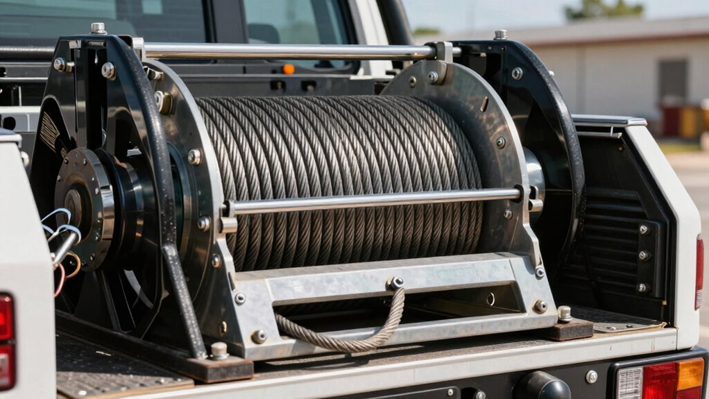top rear recovery winch options