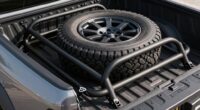 top spare tire bed racks