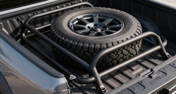 top spare tire bed racks