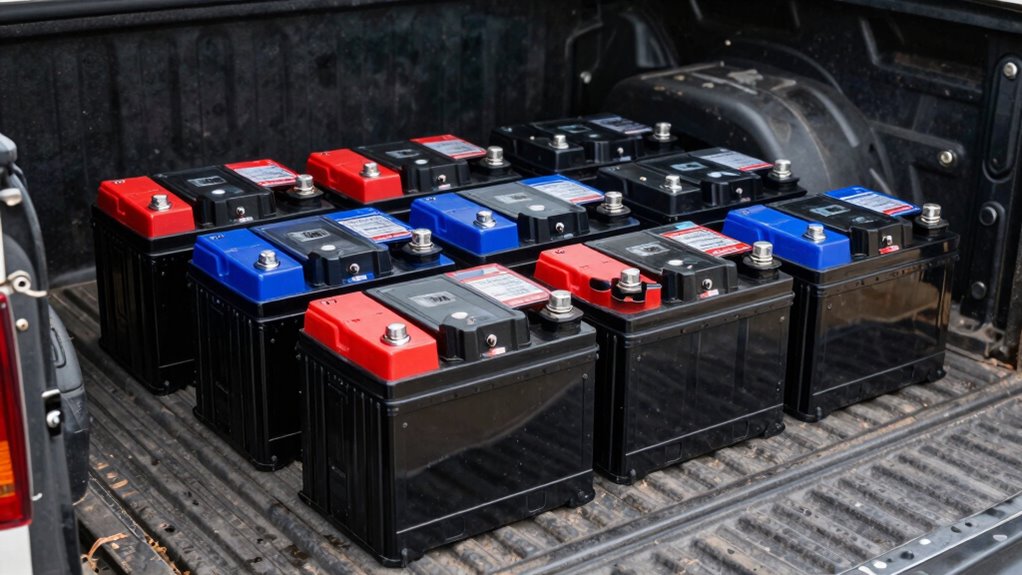 top truck bed battery options