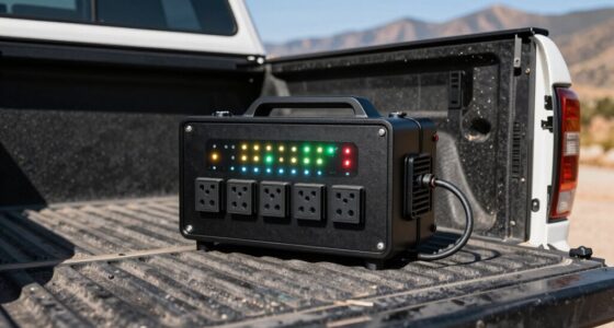 top truck bed power panels