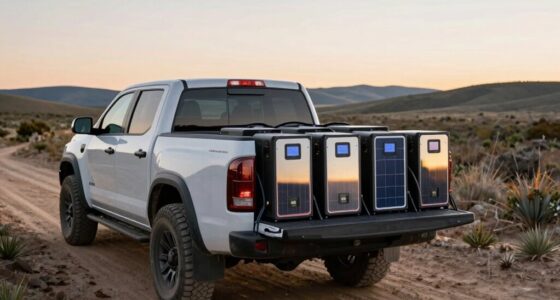 top truck bed solar generators