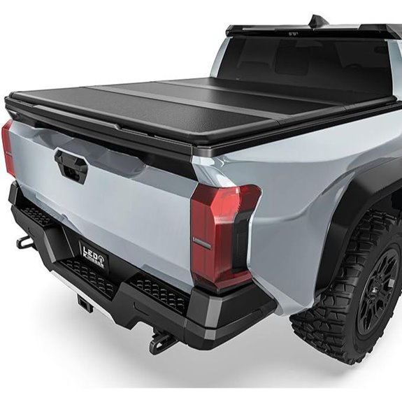LEDKINGDOMUS Tonneau Cover for Toyota Tacoma 2024-25