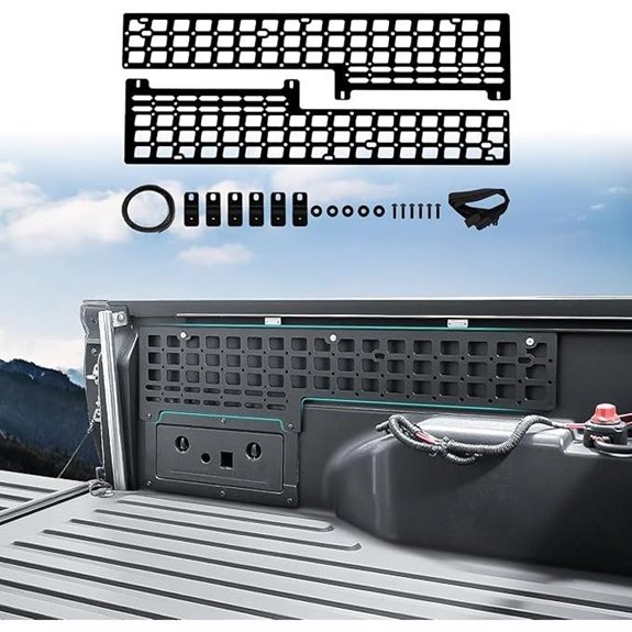 Toyota Tacoma Side Molle Panel Rack System