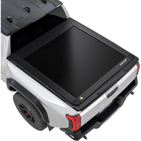 Retractable Tonneau Cover for Toyota Tacoma 5 Ft Bed