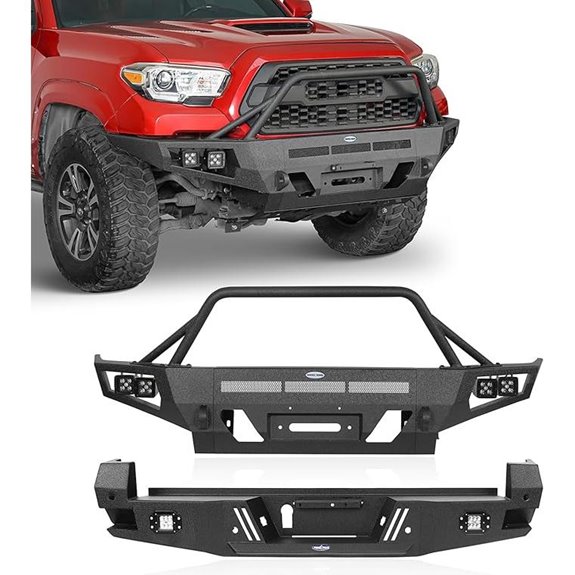 Hooke Road Toyota Tacoma Front & Rear Bumper Set