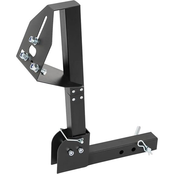 ECOTRIC Trailer Hitch Spare Tire Carrier Mount