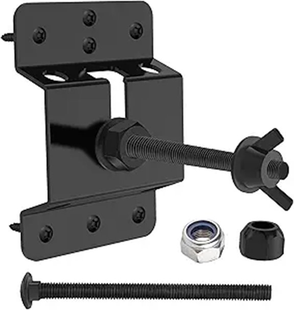 Wall Mount Spare Tire Bracket for Trailers and Trucks