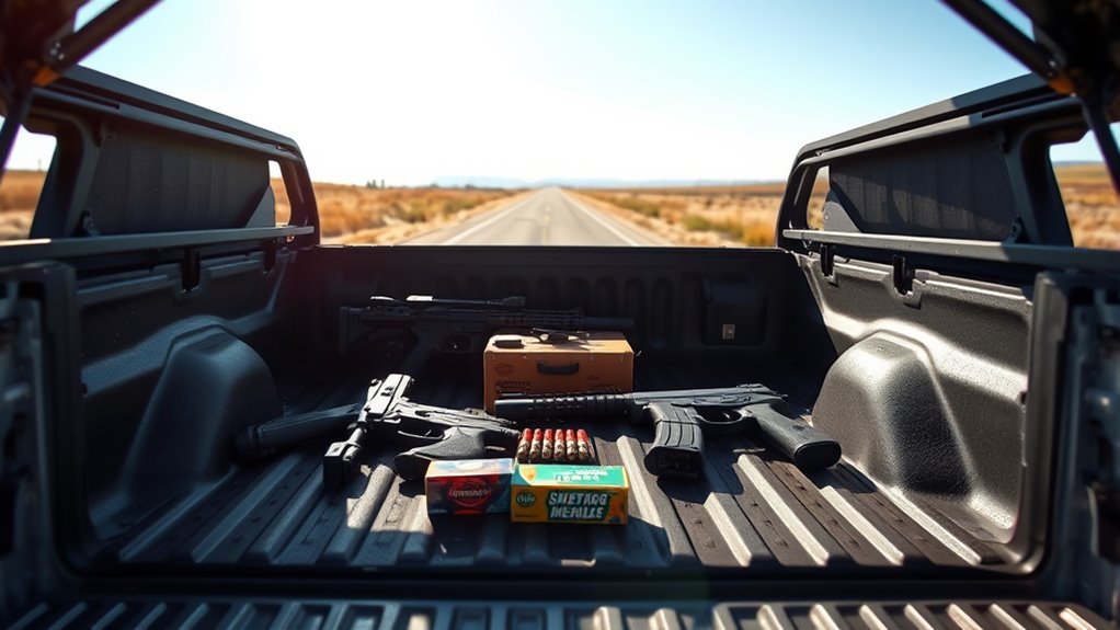 transport firearms securely locked