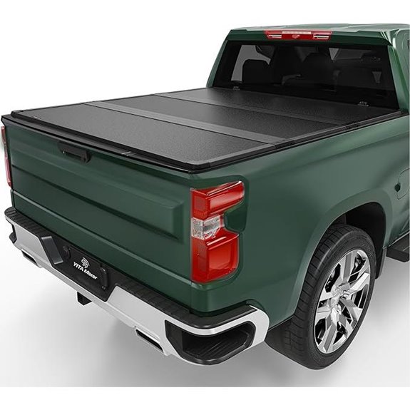 YITAMOTOR Tri-fold Truck Bed Tonneau Cover for Silverado