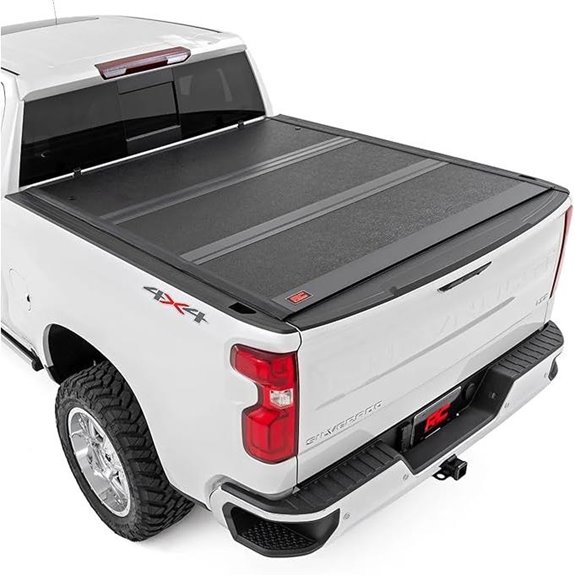 Rough Country Tri-Fold Tonneau Cover for Silverado