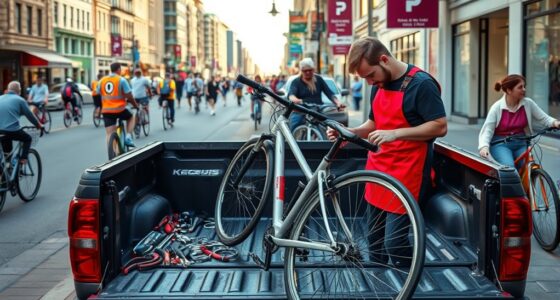 truck bed bike repair