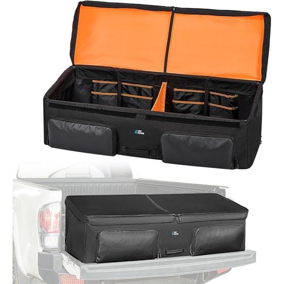 JOYTUTUS Truck Bed Cargo Organizer for Pickup
