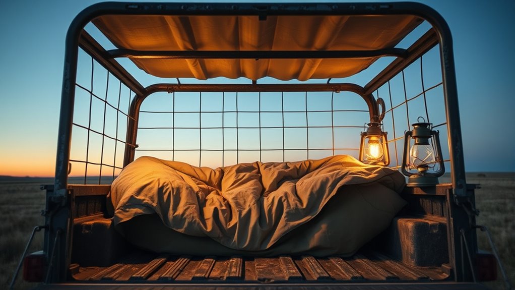 truck bed comfort modifications