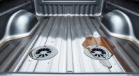 truck bed drainage issues