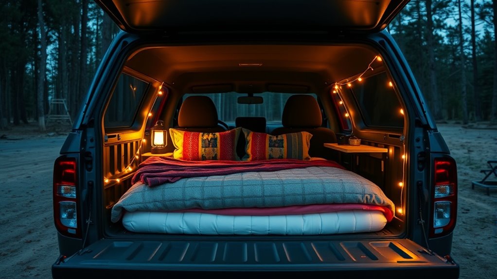truck bed emergency shelter