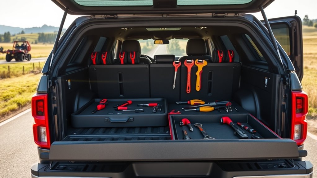 truck bed organization tips