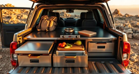 truck bed overland kitchen