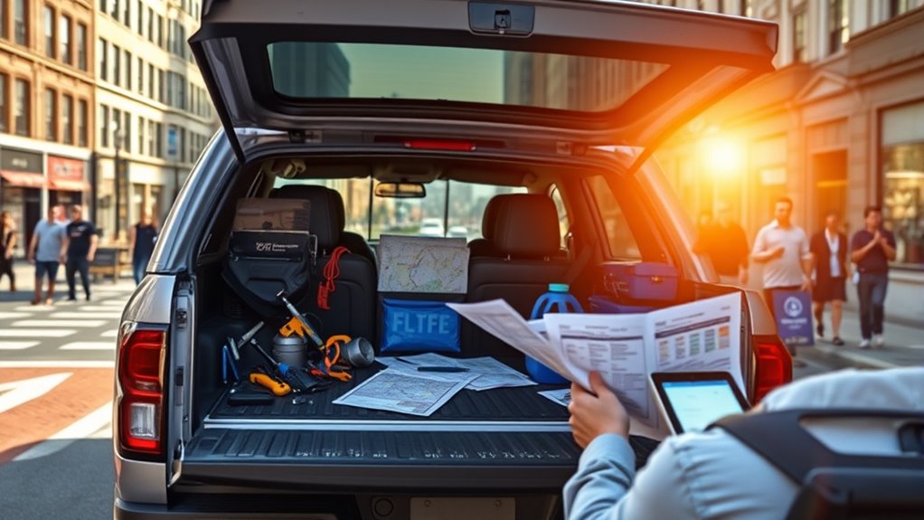 truck bed route scheduling