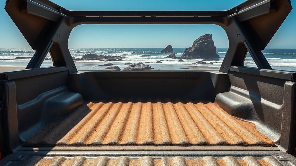 truck bed salt sand protection