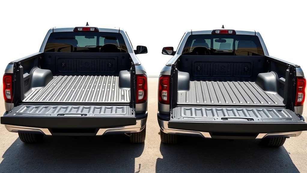 truck bed size variations
