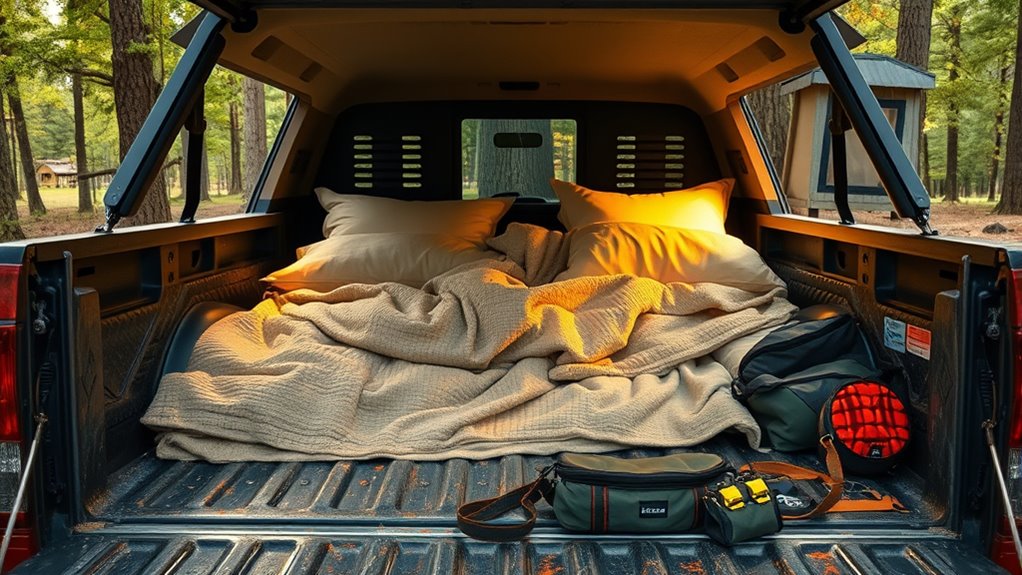 truck bed sleep safety risks