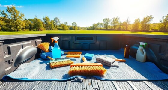 truck bed spring cleaning